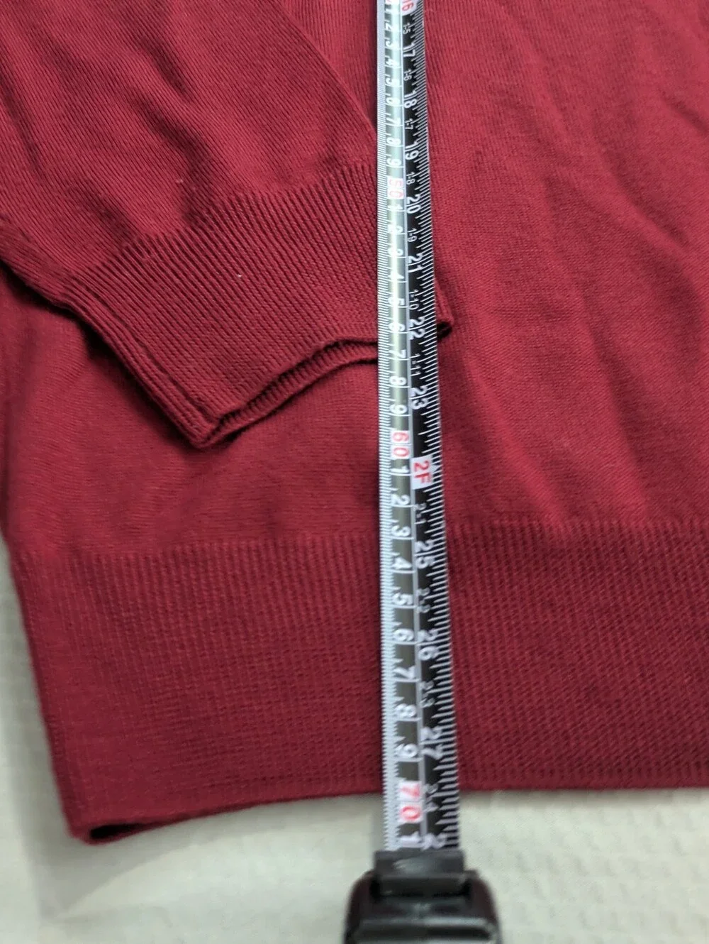 Peter Millar Virginia Tech Hokies Mens XL 1/4 Zip Merino Wool Sweater